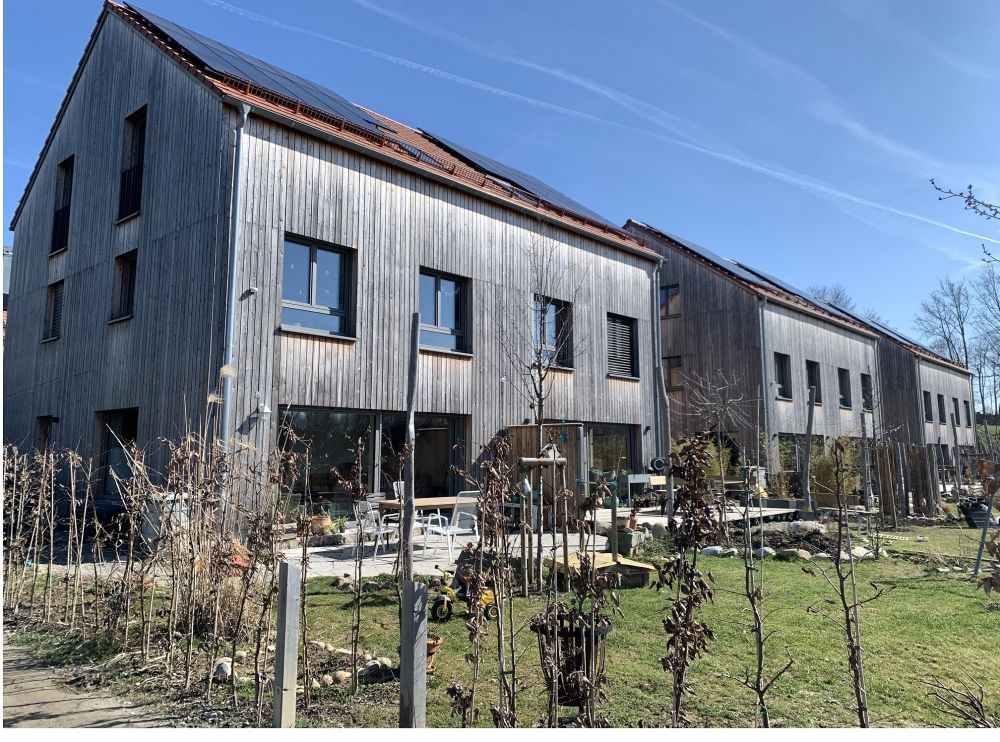 Doppelhäuser aus Holz