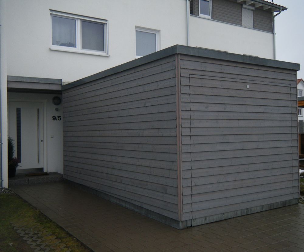 Neubau gestaffelte Einfamilienhäuser in Wangen-Haid