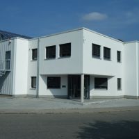 Anbau Eingangsbereich mit Büro in Leutkirch