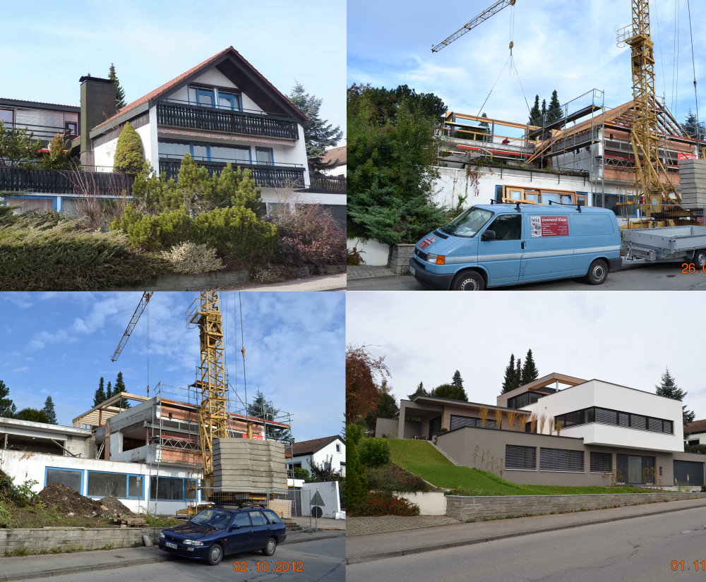 Umbau Einfamilienhaus in Wangen