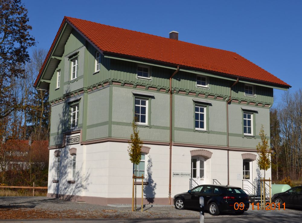 Sanierung Bahnhof Ratzenried