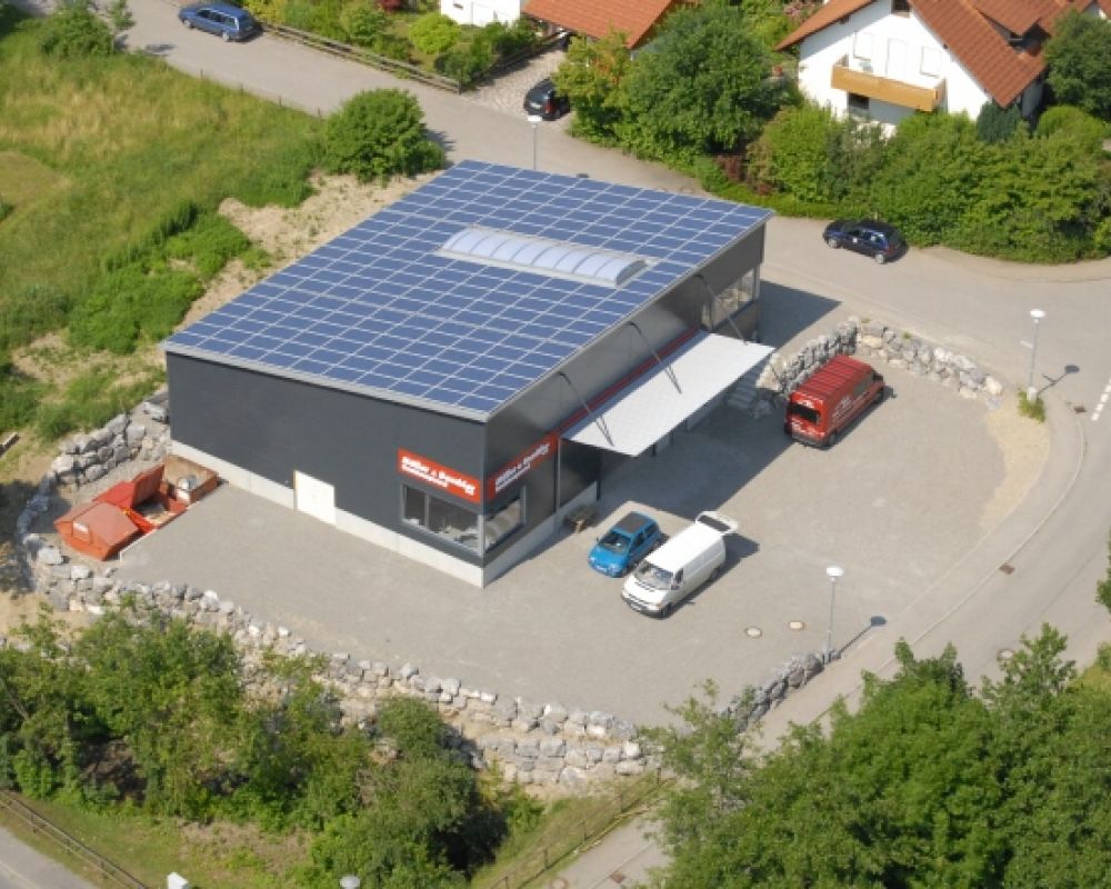 Neubau Werkstattgebäude in Achberg