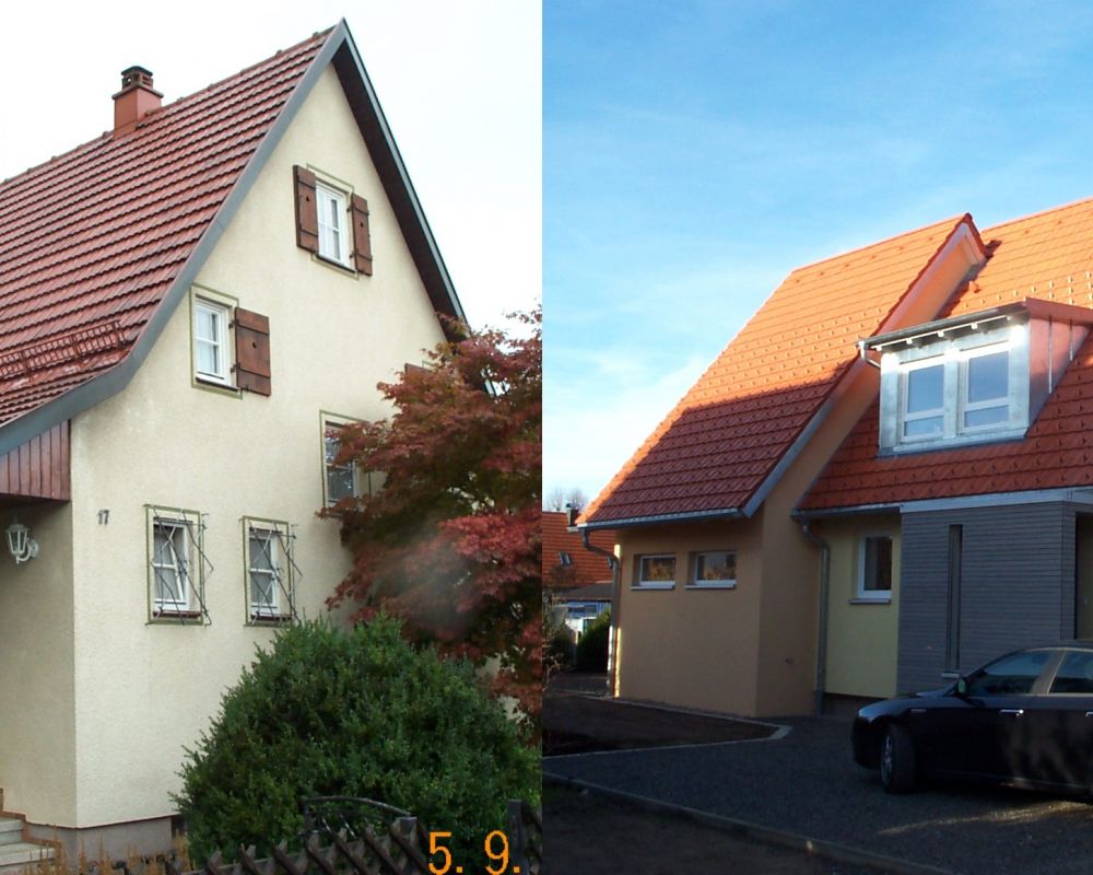 Umbau Einfamilienhaus in Wangen